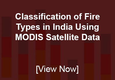 Classification of Fire Types in India Using MODIS Satellite Data
